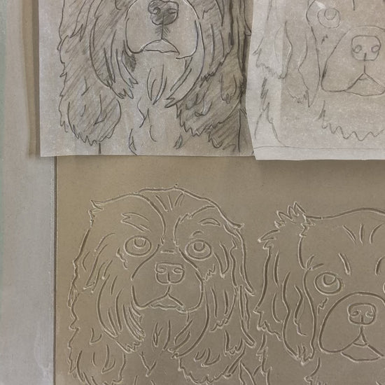 Work in progess video of a custom tray